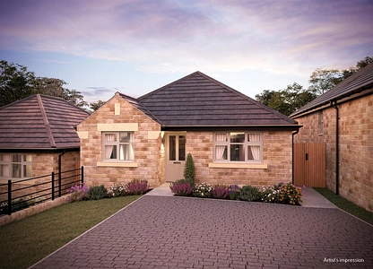 2 bedroom bungalow for sale - Stonebridge Walk, Old Hackney Lane, Matlock, DE4 - the property quarter estate